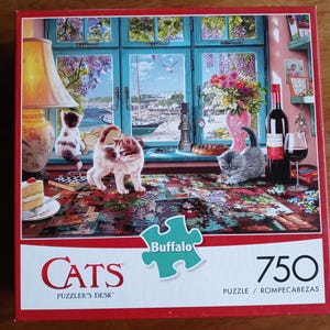 Buffalo CATS 750 pieces &quot;Puzzlers Desk&quot;