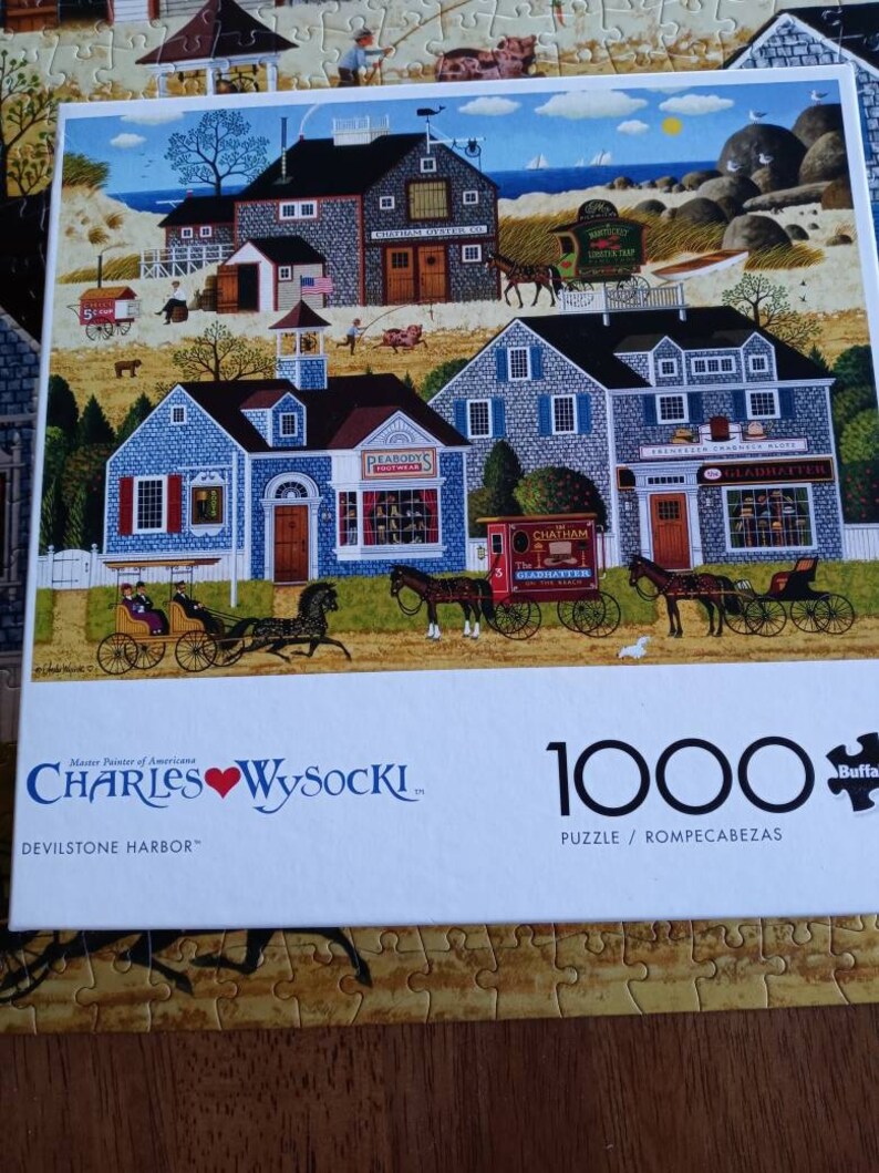 Buffalo Games Charles Wysocki: Labor Day in Bungalowville Jigsaw Puzzle, 1000 pc - Jay C Food Stores