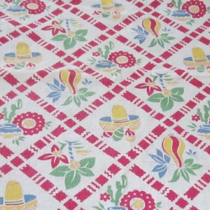 Antike Vintage FULL authentische 1940er Jahre Southwest Baumwolle Futtersack 42 X 32 &quot;