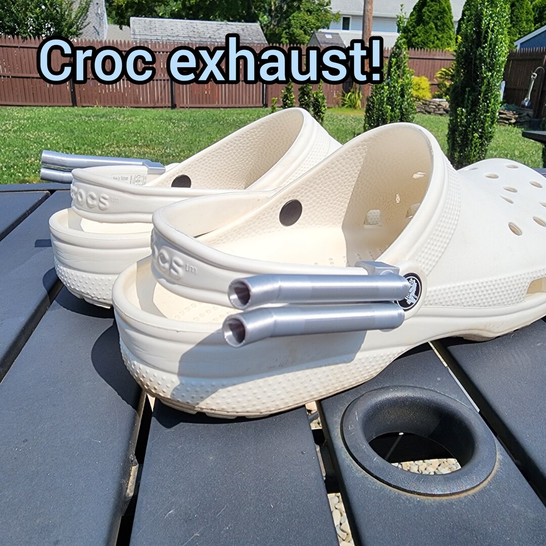 Exhaust Pipe for Crocs Croc Attachment Car Accessories 2 PCS Etsy