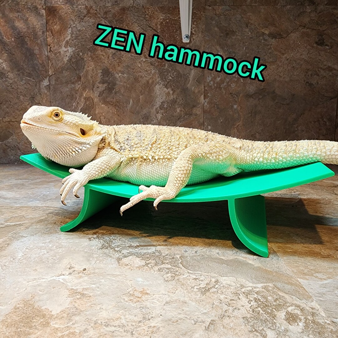 Bearded Dragon ZEN Hammock Large Reptile Lounge Reptile Etsy