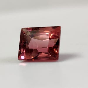2.80 Ct Pink Tourmaline Baguette Cut Gemstone: A+ Quality Rubellite