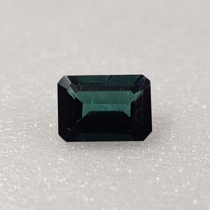 1.10 Cts AAA Indicolite Blue Tourmaline Octagon Loose Gemstone