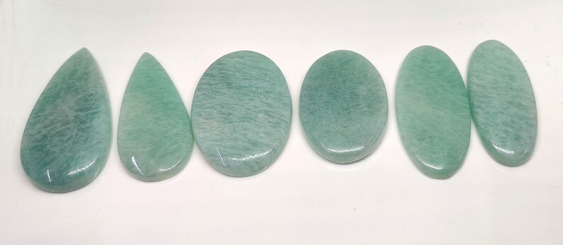 Natural Awesome Blue Amazonite Perfect For Jewelry Making Mix Shape Cab Amazonite Mix Lot Blue Amazonite Gemstone Lot 552 Cts