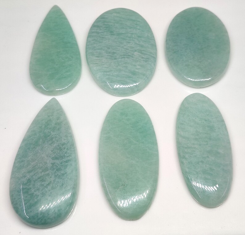 Natural Awesome Blue Amazonite Perfect For Jewelry Making Mix Shape Cab Amazonite Mix Lot Blue Amazonite Gemstone Lot 552 Cts