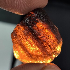 38.20 Cts Natural Agni Manitite Indonesian Tektite Raw Gemstone