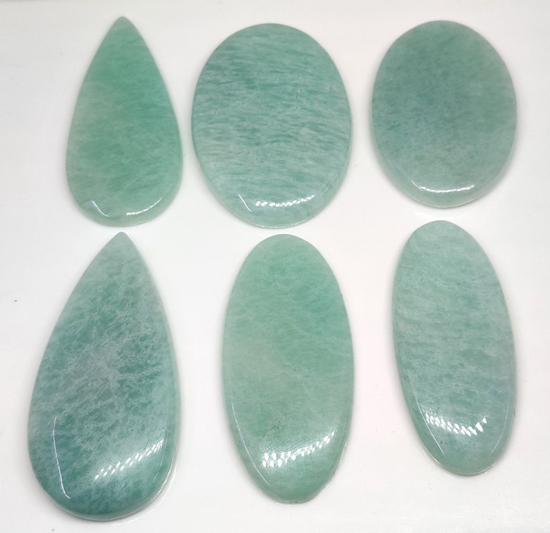 Natural Awesome Blue Amazonite Perfect For Jewelry Making Mix Shape Cab Amazonite Mix Lot Blue Amazonite Gemstone Lot 552 Cts