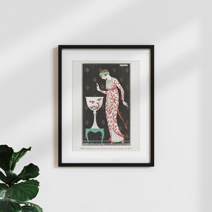 Poster stampa d'arte classica/vintage "Costumes Parisiens by George Barbier"