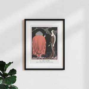 Poster stampa d'arte classica/vintage "La Via Lattea di George Barbier"