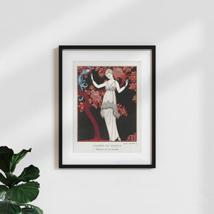 Poster classic / vintage art print ‘L&#39;arbre de science by George Barbier’