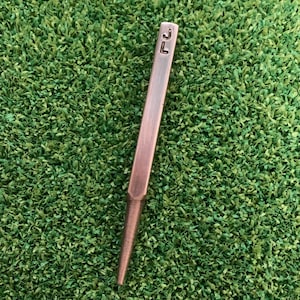 Slim Stick divot tool - Copper - hand ground and shaped. Hand-finished. Great for gifts! We do custom requests!
