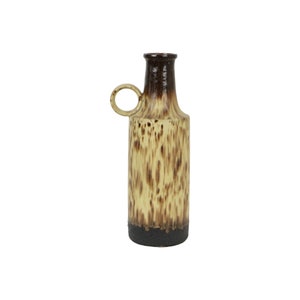 Fat Lava Vaas XL Scheurich West Germany Aardewerk Beige Kuch 412-47