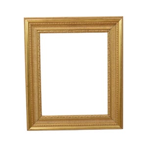 Klassieke Goudkleurige Houten Barok Rococo Stijl Lijst 63 x 53 cm