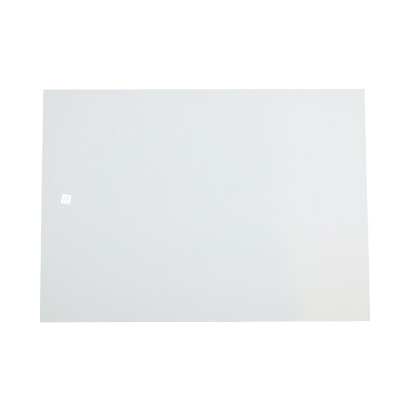May include: A white, rectangular sheet of paper.