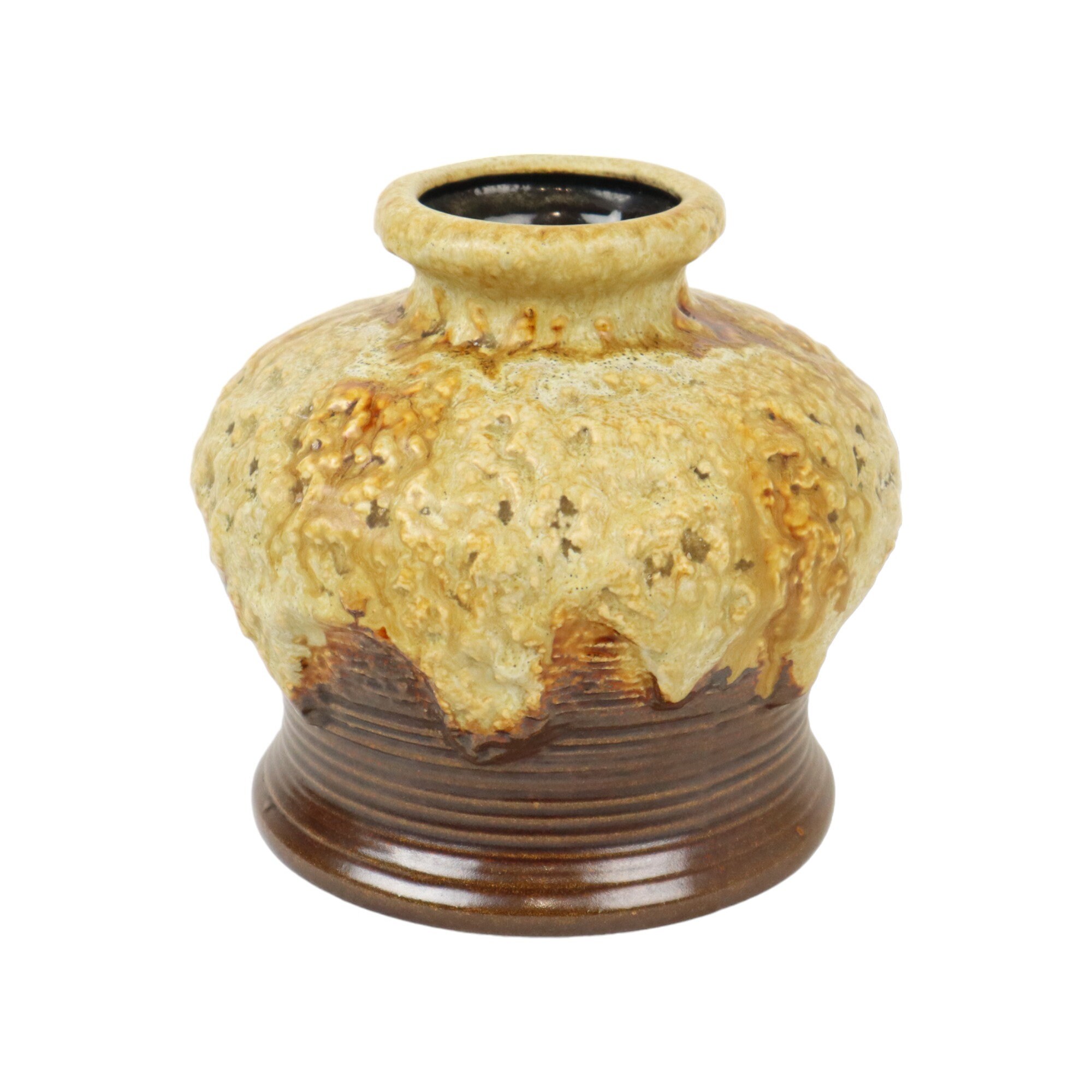 【Fat Lava】Dümler＆Breiden 花瓶　1002-17 Vintage German Dumler and Breiden Fat Lava Vase. No 481/18