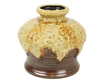 Vintage West German Fat Lava Vase Made by Dumler & Breiden. Style