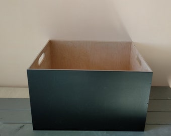 chalkboard toy box