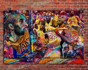 Graffiti #24  Collage &quot;Dream&quot; 36x24 Ready to Hang Canvas Original by Memento