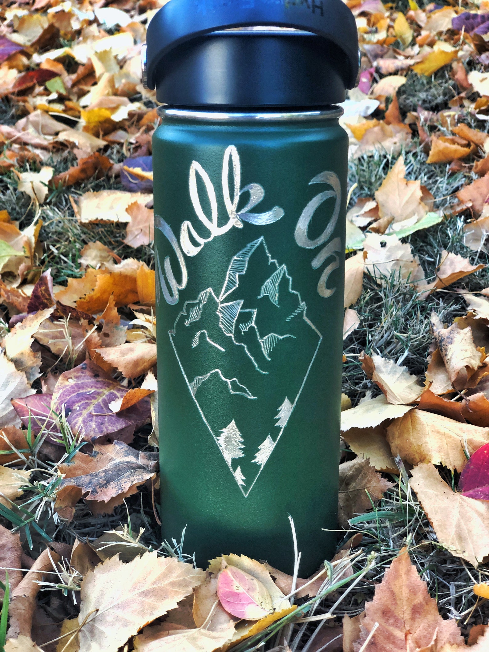 Customized hand engraved hydro flask Etsy
