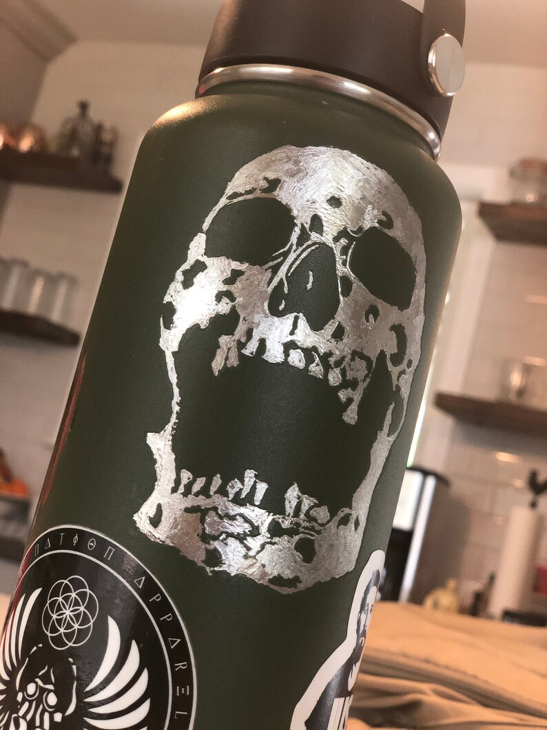 Customized hand engraved hydro flask Etsy