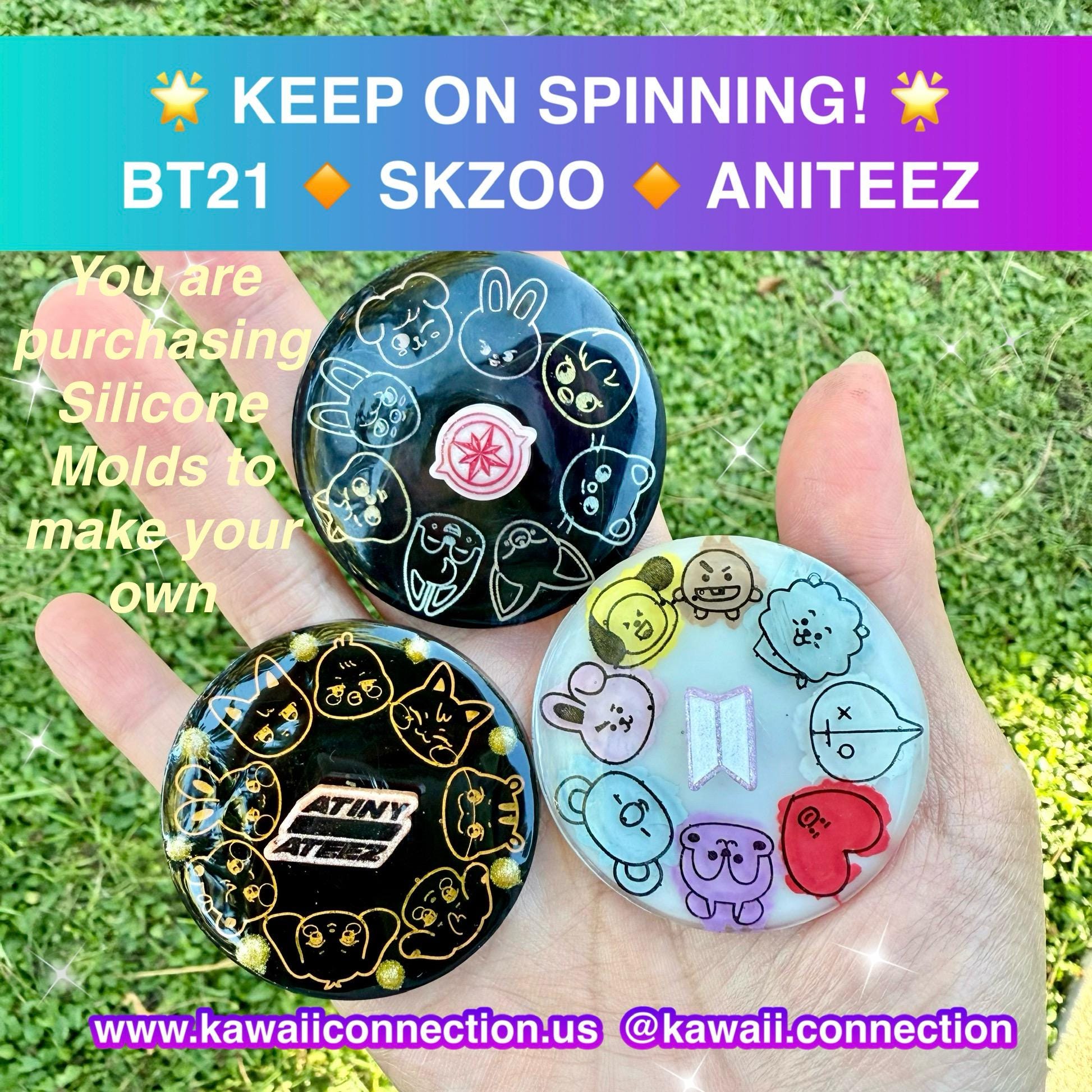 Bts 2 Inch Round Sticker - Etsy