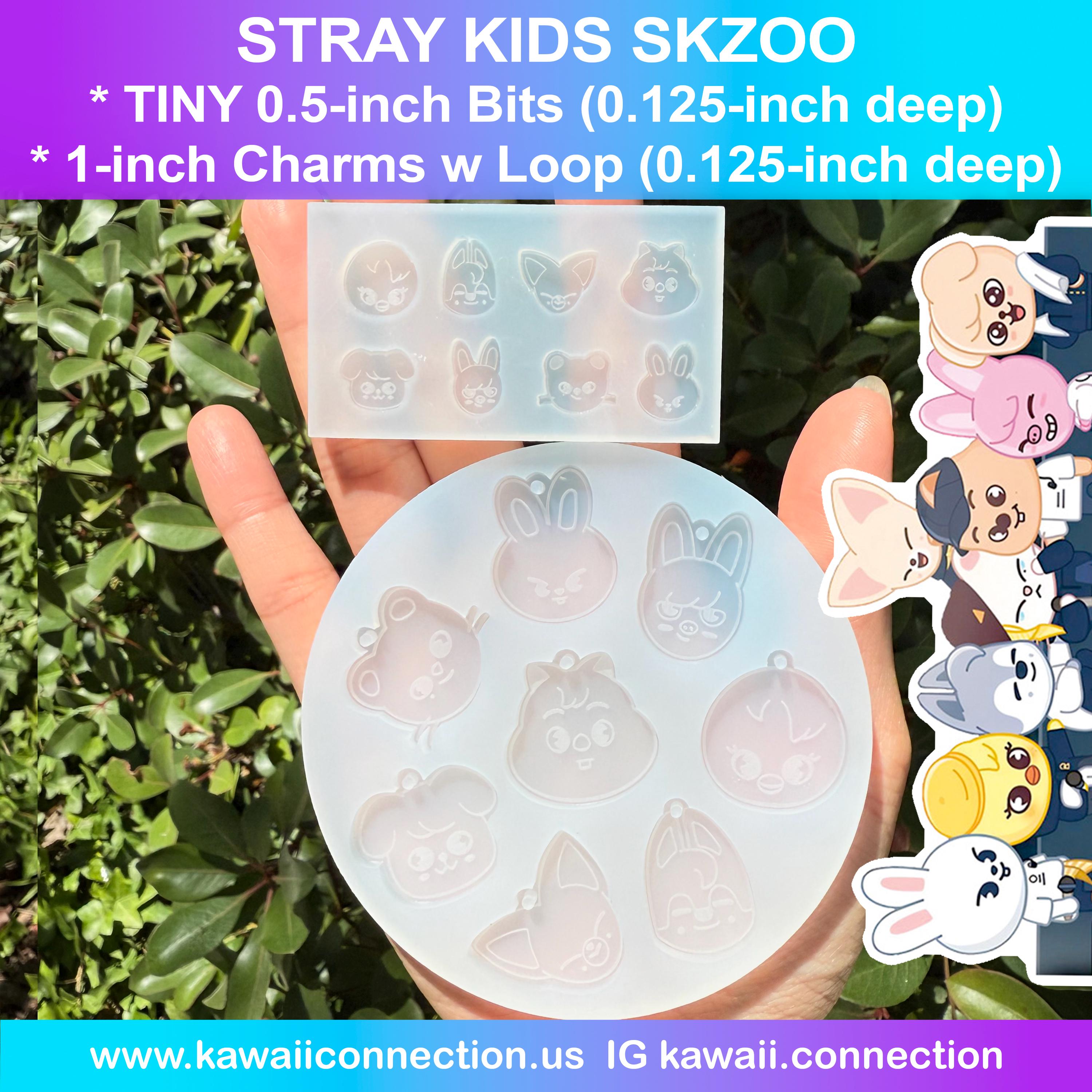 skzoo モールド SKZOO characters silicone mold / stray kids characters