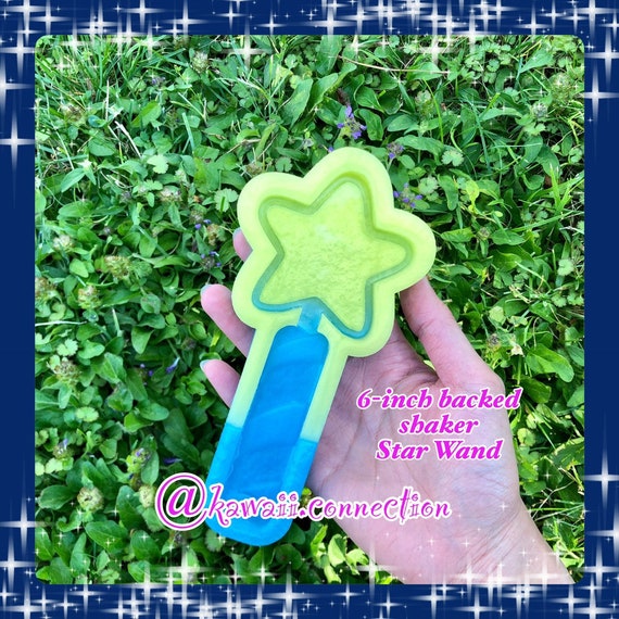 1 Wk Only Special Price Star Wand 6 Inch Backed Shaker Etsy