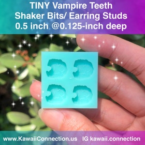 Vampire Horror Theme Bits Silicone Mold, Shiny UV Resin Mold – decopopshop