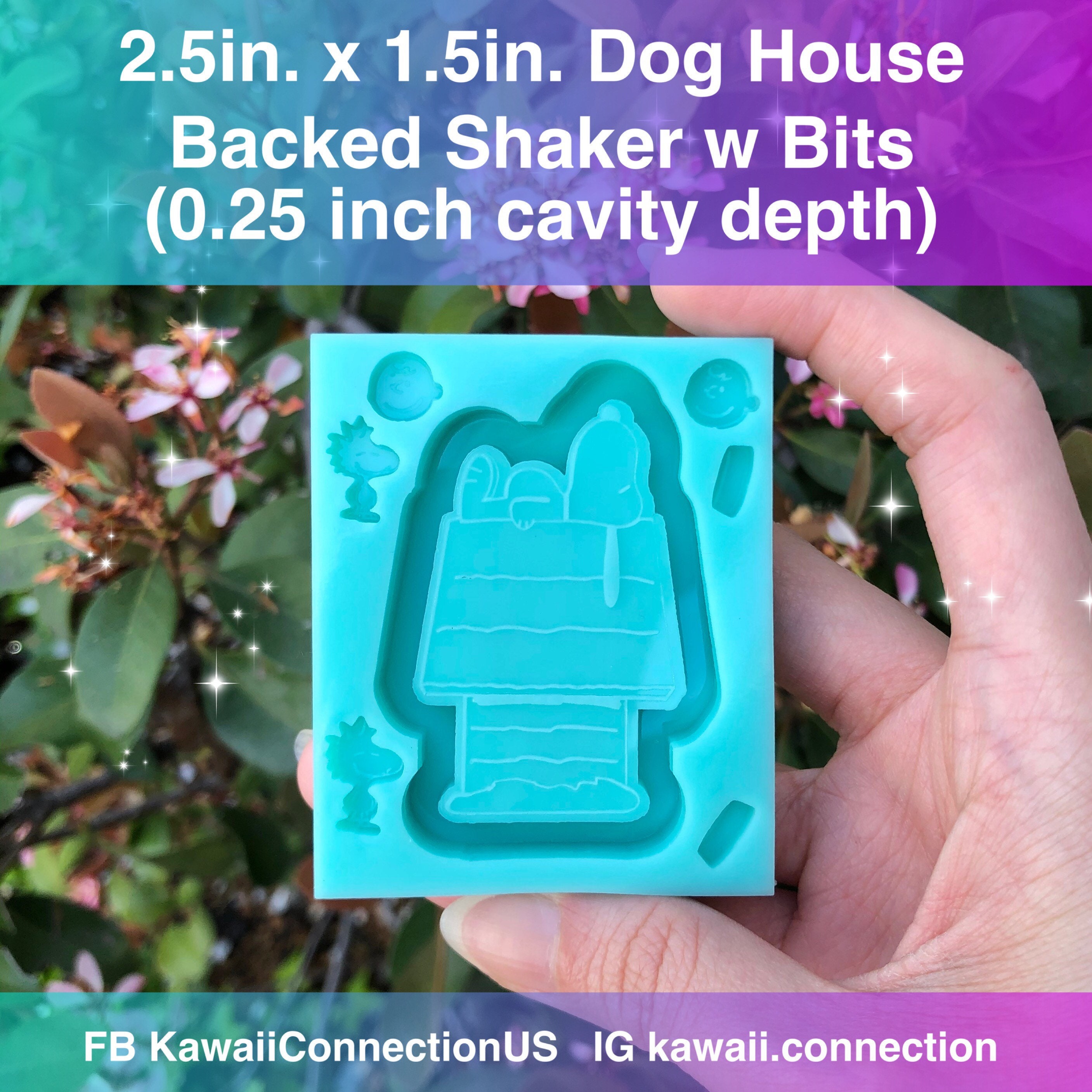 Silicone Resin Mold - Shaker Dog