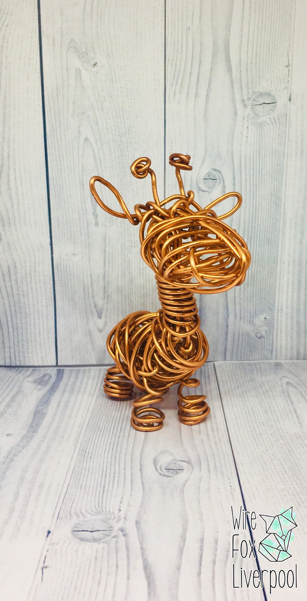 Handmade Aluminium Wire Giraffe Ornament Quirky Gift Gift | Etsy