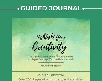 Highlight Your Creativity - Downloadable Digital Guided Journal