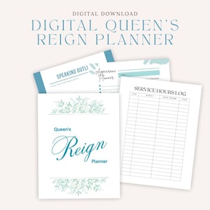The Queen&#39;s Digital Reign Planner