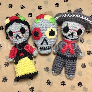Conjunto de Sweet Kitty para el Día de los Muertos