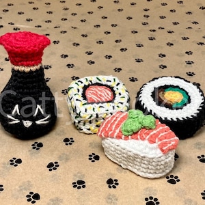 Sweet Kitty Sushi Set - San