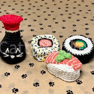 Sweet Kitty Sushi Set - San