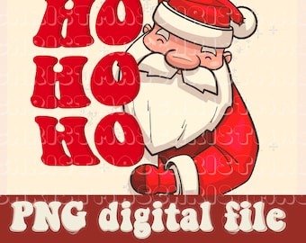 Santa Png, Santa for Sublimation, Png for Sublimation, Digital Design, Christmas Design, Christmas Shirts, Christmas Gift, Gift for him
