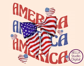 NEW Coquette American Flag PNG & Svg 4th Of July Png, Fourth of July sublimation, USA file, Coquette Independence Day file, Dtf Usa Flag Svg
