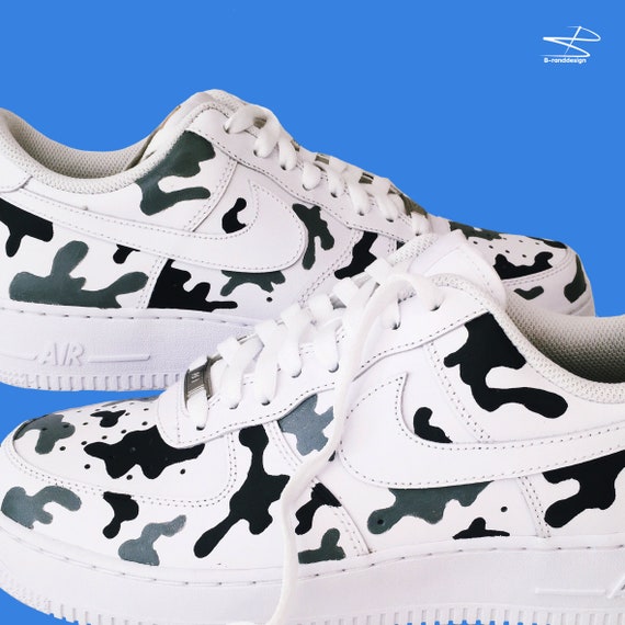 Custom Nike Air Force 1 Mimetica | Etsy Italia