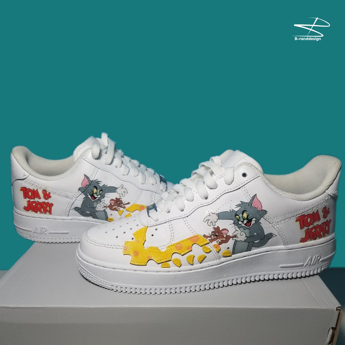 nike air force one tom et jerry