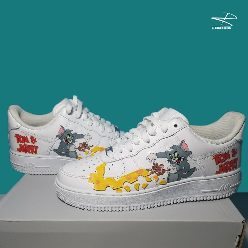 tom and jerry nike air force