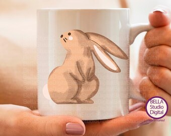 Pretty Customizable Easter Bunny PNG Clipart, Bunny Egg Digital Sublimation, Customize Bunny Fun, Easter Egg Shirt PNG Text Print Happy