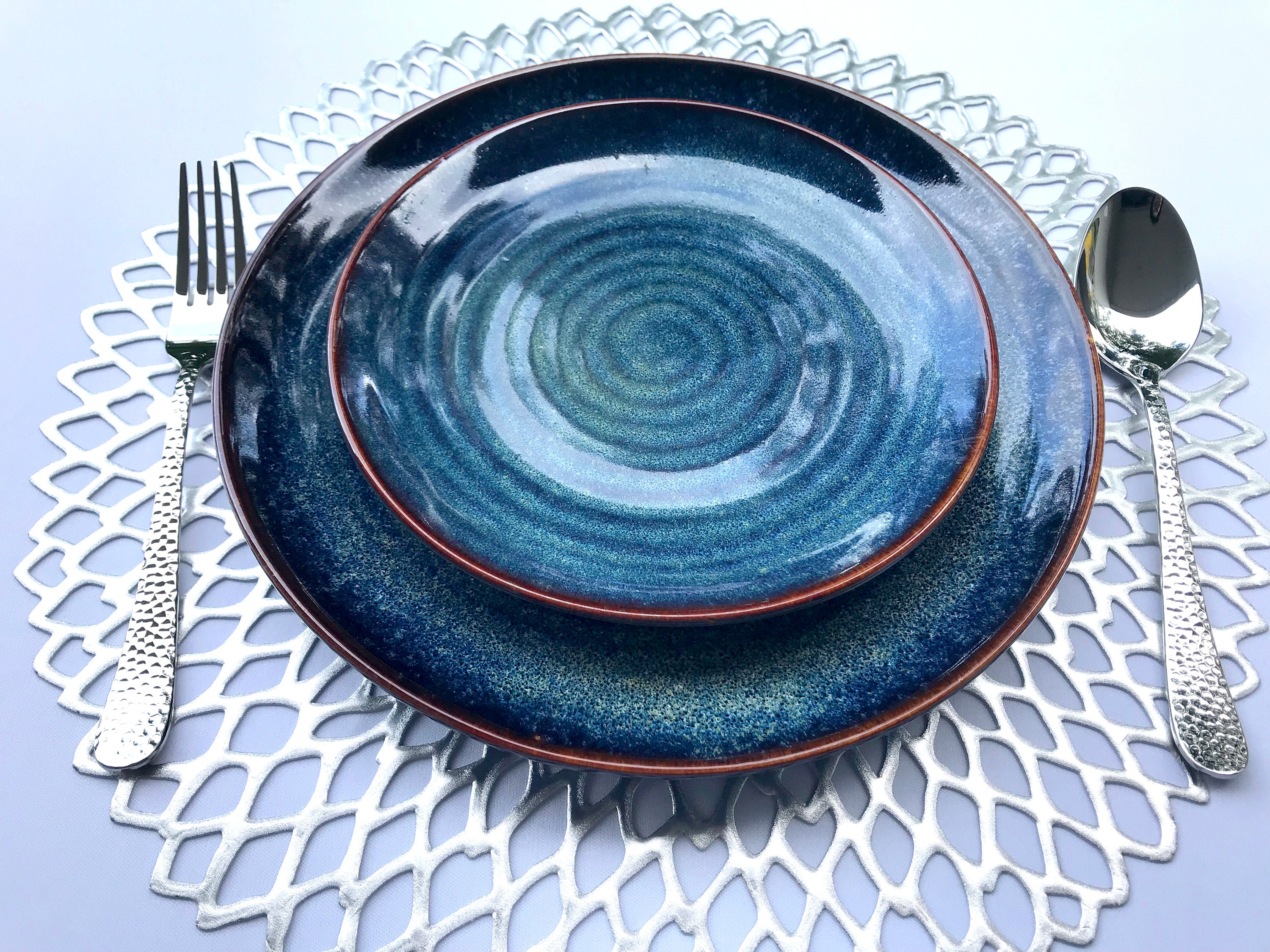 Gold Placemats Round Table Mats Wedding Placemat Set of 4 Etsy Australia