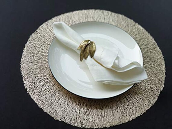 Classic Leaf Napkin Rings For All Occasions Thanksgiving Etsy