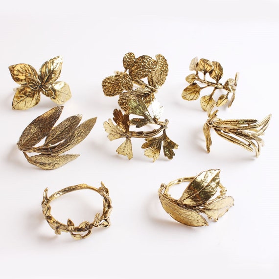 Classic Herb Napkin Rings