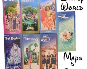 Disney Park Maps, 2026 Orlando Guidemap Brochure Set | 18 Options