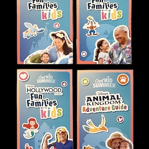 NEUESTE 2025 Disney World Sommerspaß für Familien mit Kinderpark-Führerkarte-Broschüren | Ideal zum Basteln, Scrapbooking und für die Urlaubsplanung!
