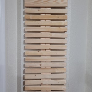 Karate belt display - Martial Arts Belt Display - 6, 9, 10, 12, 13 belt holder - Best seller - natural wood rack