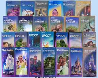 Disney-Erinnerungsstücke, Parkpläne (2022–heute), Reise-Scrapbooking