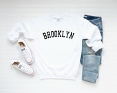 Brooklyn Sweatshirt, Brooklyn Crewneck Sweatshirt ,Brooklyn Sweater ,New York Vintage Crewneck Sweatshirt ,Gift for Men or Women
