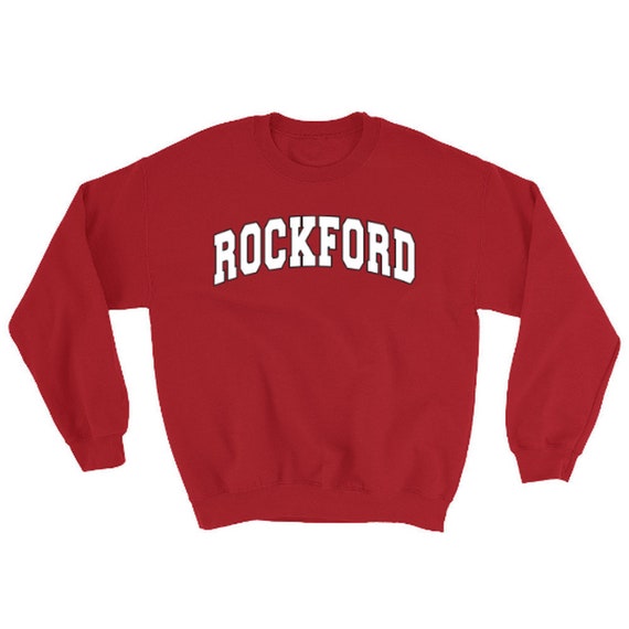 Rockford Sweatshirt Rockford Crewneck Sweatshirt Rockford | Etsy